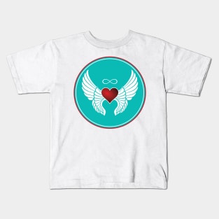 Infinity Flying Heart Kids T-Shirt